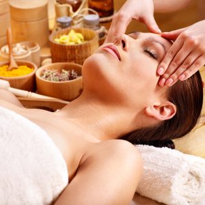 Masaje facial y de cuello