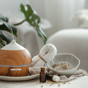 Masaje holístico con aromaterapia